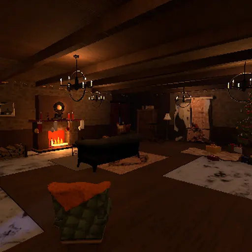 Le chalet de la veille de Noël