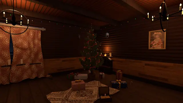 Le chalet de la veille de Noël